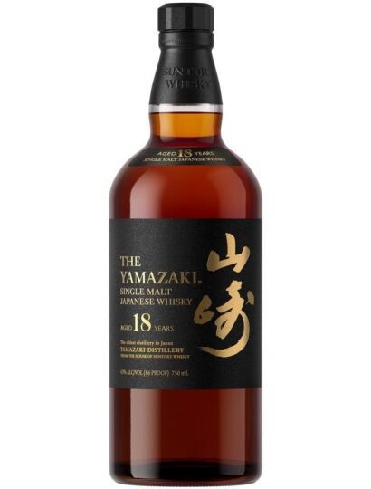 Yamazaki 18 Year Old Single Malt Japanese Whisky