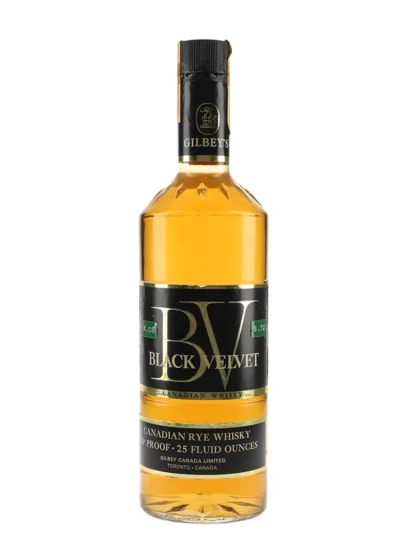 Black Velvet Blended Canadian Whisky - Distilled 1967 (40%, 75cl)