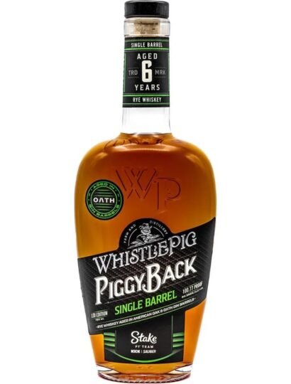 WhistlePig Rye Whiskey Piggyback Stake F1 Team Limited Edition