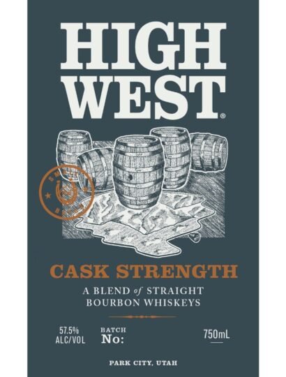 High West Cask Strength Blended Bourbon