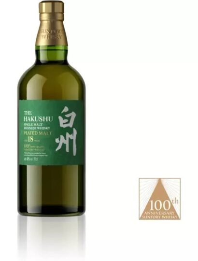 The Hakushu 18 Year Peated Malt 100th Anniversary Limited Edition