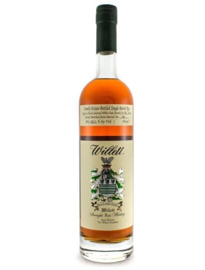 Willett Family Estate Bottled Single Barrel Rye Aged in White Oak Barrels for 9 Years 116.8 Proof "White Elephant"