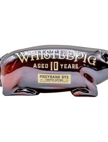 WhistlePig Limited Edition 10 Years Aged Piggybank Rye A Blend Of Straight Rye Whiskey