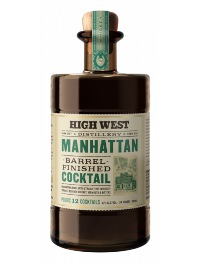 High West Manhattan Barrel Finished Cocktail